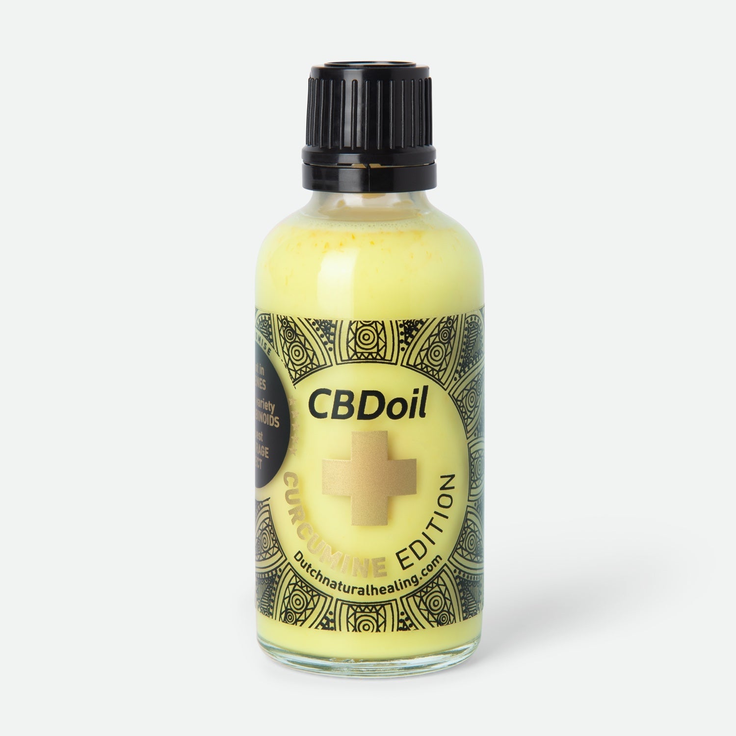 CBDactive+ 1% Curcumine Druppels van Dutch Natural Healing – afbeelding 3