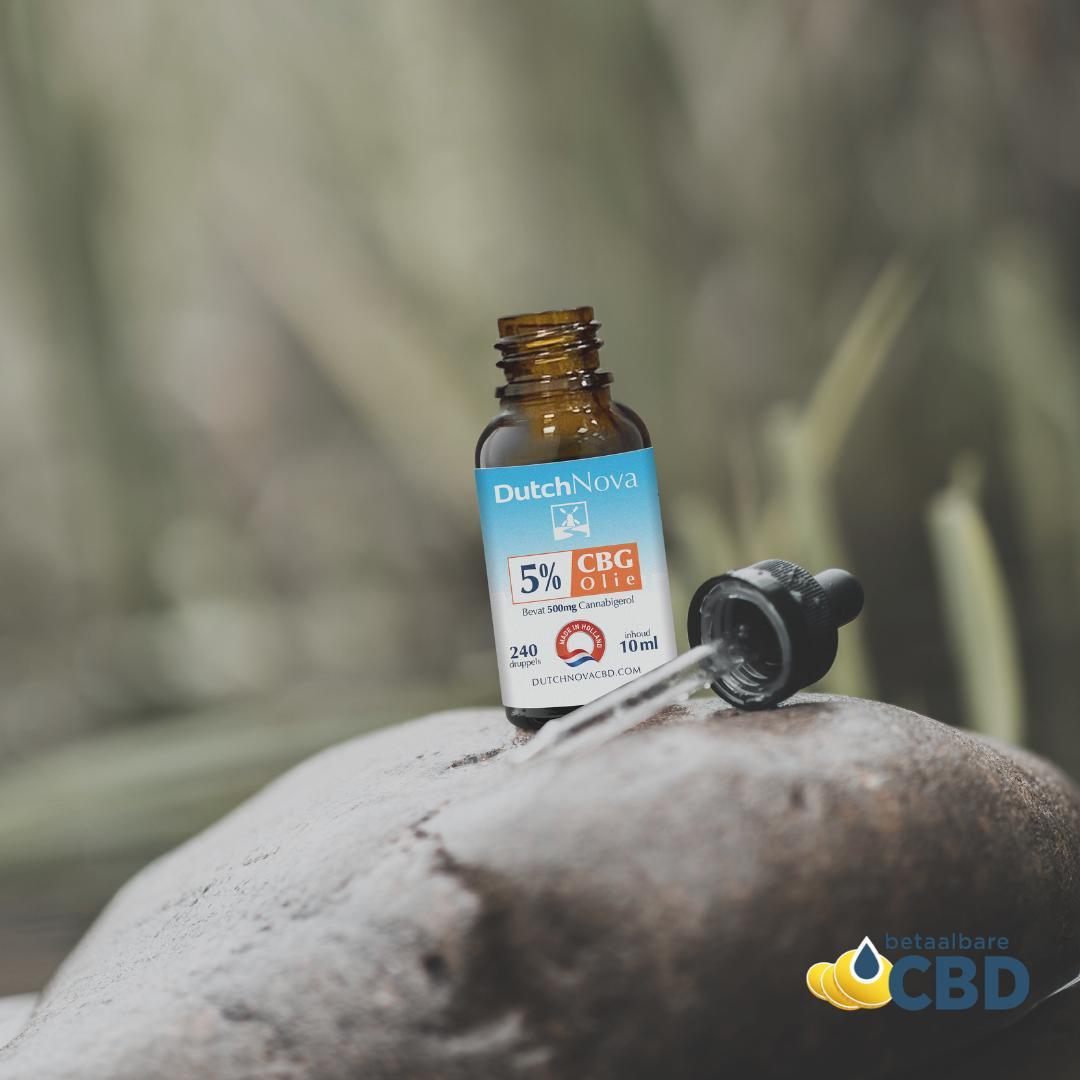 CBG olie 5% (500mg) - 10ml van DutchNova – BetaalBare CBD