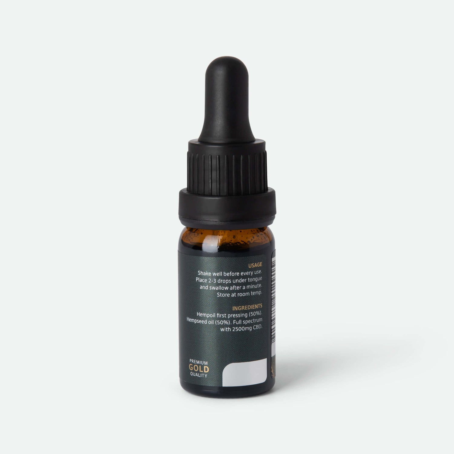 Dutch Gold Hennepolie 25% 10 ml (2500 mg) - Hoge concentratie