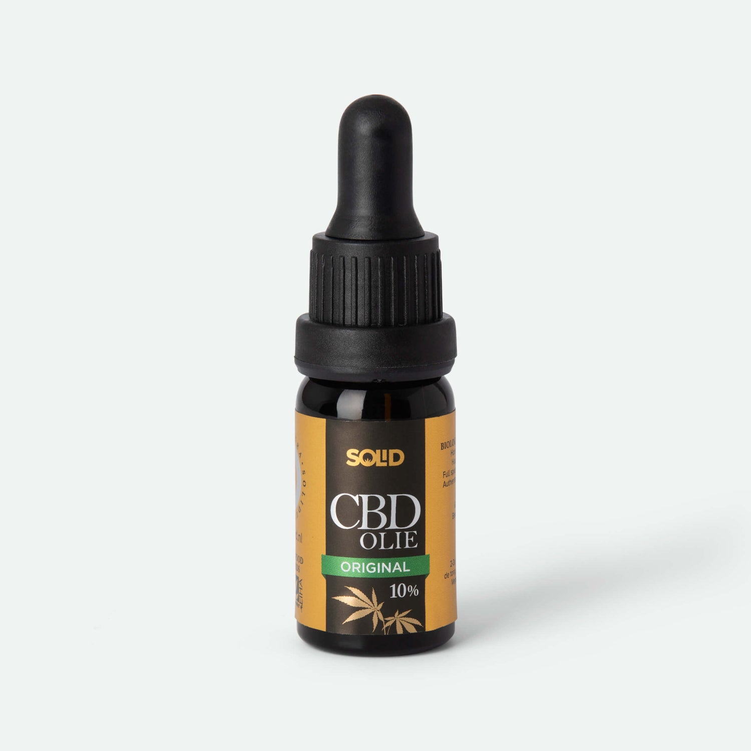 CBD Olie Original (10%) 10ml - 1000mg - SOLID