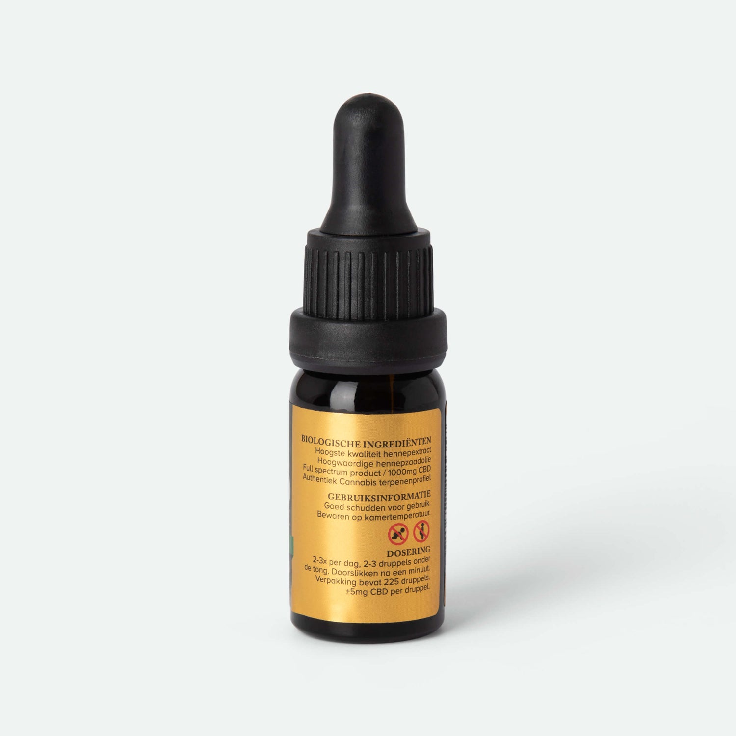 CBD Olie Original (10%) 10ml - 1000mg - SOLID