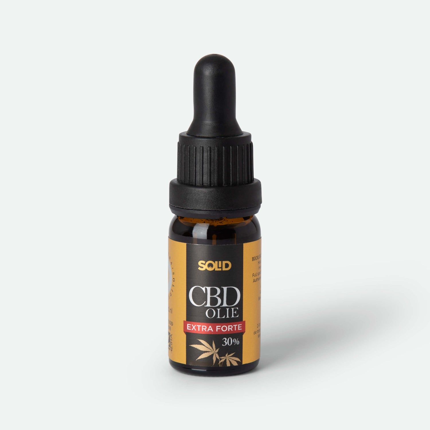 CBD Olie Extra Forte (30%) 10ml - 3000mg - SOLID